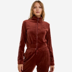 Изображение товара Толстовка FILA FW23SPW024-210 женская, цвет бордовый, размер 50