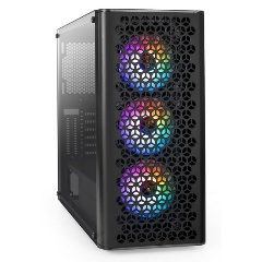 Изображение товара Корпус Miditower ExeGate EVO-9202-NPX700 ATX, БП 700NPX , черный EX294973RUS