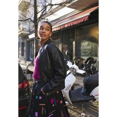 Изображение товара Юбка NUMPH 703605 женская, цвет черный, размер 40