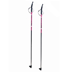 Изображение товара Палки лыжные VUOKATTI Black/Magenta, 100% стекловолокно, 150 см