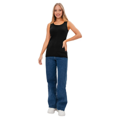 Изображение товара Майка на широких бретелях TUOSITE WTT670-2 женские, цвет черный, размер XXL