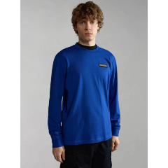 Изображение товара Лонгслив NAPAPIJRI S-IAATO LS NA4HFYB5A мужской, цвет синий, размер 50