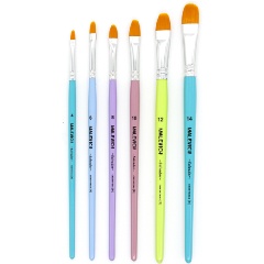 Изображение товара Кисть МАЛЕВИЧЪ из синтетики Salvador, плоскоовальная №6