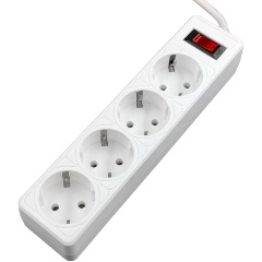 Изображение товара Сетевой фильтр 5bites GARDA SP4W-530 с 4 розетками и заземлением