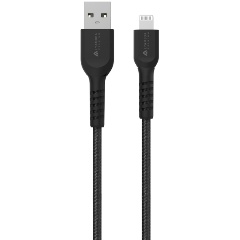 Изображение товара Кабель USB Lyambda, MFI, Type-A(m)/Lightning(m), 2,4A, 1м, чёрный (LALm10-BK)