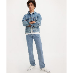 Мужские джинсы Levi's Men's 505 Regular Fit Jeans USA - 00505-0216