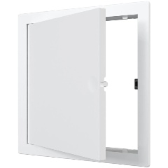 Изображение товара Люк ревизионный нажимной EVECS LN 224х224 белый из ABS пластика с замком