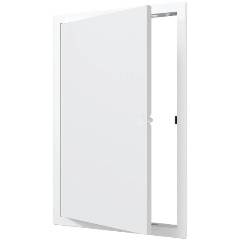 Изображение товара Люк ревизионный нажимной EVECS LN, отверстие 250х300, общий размер 275х325 (пластик)