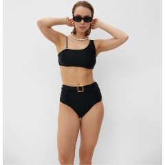 Изображение товара Купальник раздельный MINAKU 7333284 женский с ремешком, цвет черный, размер 46