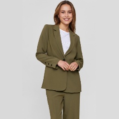 Изображение товара Жакет Numph 703359-4097 женский, цвет зеленый, размер 40