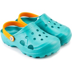 Изображение товара Сабо Janette 6828655 для девочки, цвет бирюзовый, размер 30-31