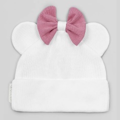 Изображение товара Шапочка AmaroBaby Fashion Mini, AB-OD22-NE16FMi1/33-46 детская, цвет молочный, размер 46-48