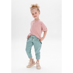 Изображение товара Костюм Amarobaby JUMP AB-OD21-JUMP22/0632-110 для девочек, цвет розовый/мятный, размер 104-110