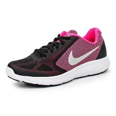 Кроссовки NIKE REVOLUTION 3 GG819416-001 для девочки, цвет черный/розовый,  рус. размер 36,5 — купить в интернет-магазине ОНЛАЙН ТРЕЙД.РУ