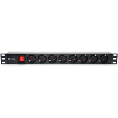 Изображение товара Блок розеток 5BITES PDU819P-08 8S, 1U, 19"