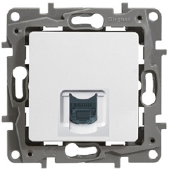 Изображение товара Розетка Legrand ETIKA 672241, RJ45, категория 5UTP, белый