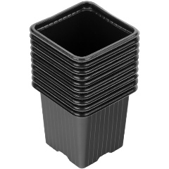 Изображение товара Горшочек для рассады 70х70х65 мм, полистирол, 10 шт., Россия, 64345