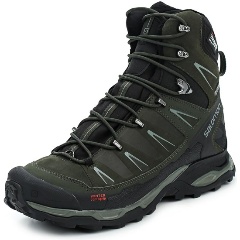 Ботинки Salomon X ULTRA WINTER CS WP L39850300 мужские, цвет серый, рус.  размер 45 — купить в интернет-магазине ОНЛАЙН ТРЕЙД.РУ