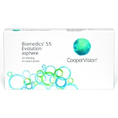 Изображение товара Контактные линзы CooperVision Biomedics 55 Evolution (6 шт/-1.75/8.6/14)