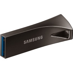 Изображение товара USB флешка 64Gb Samsung Bar plus gray USB 3.1 Gen 1 (USB 3.0)