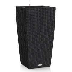 Изображение товара Кашпо с автополивом Lechuza CUBICO Cottage 30 Черный высококачественный пластик