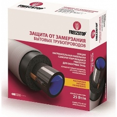Изображение товара Кабель для обогрева труб Freezstop-25-4 4 м 100 Вт саморегулирующийся надежный монтаж