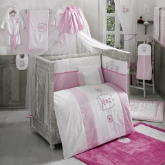 Изображение товара Постельное белье Kidboo 3 предмета серии Rabbitto Pink