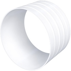 Изображение товара Соединитель ERA D125 пластик (12,5SK)