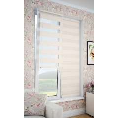 Изображение товара Рулонная штора DDA День-Ночь бежевая, 57х170