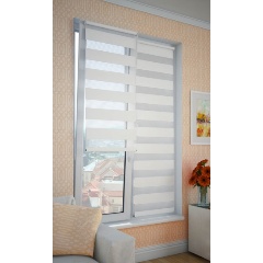 Изображение товара Рулонная штора DDA День-Ночь белая, 140х170