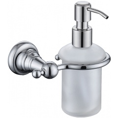 Изображение товара Дозатор для жидкого мыла настенный (стекло) KAISER 2210 хром (латунь)