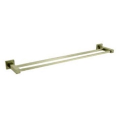 Изображение товара Держатель полотенца (прямой) 2-х уровневый KAISER 4308 бронза (латунь)