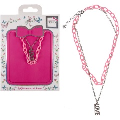 Изображение товара Двойная цепочка LUKKY Fashion с подвеской Love