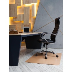 Изображение товара Коврик напольный BSL для паркета/ламината бежевый (прямоугольный, полипропилен, 1000х1200 мм)