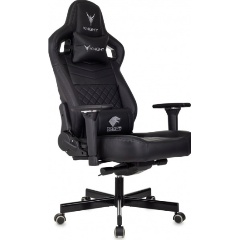 Изображение товара Кресло геймерское Knight Hunter черный эко.кожа крестов. металл