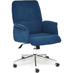 Изображение товара Кресло руководителя TetChair YORK, флок, синий, 32