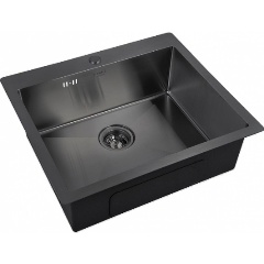 Изображение товара Кухонная мойка Zorg Inox PVD 5951 GRAFIT из нержавеющей стали с покрытием PVD