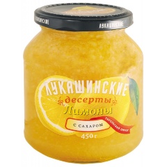 Изображение товара Лимоны Лукашинские десерты с сахаром Тирольский пирог 450 г