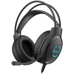 Изображение товара Наушники с микрофоном A4tech Fstyler FH300U черный (1855053 A4tech)