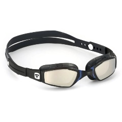 Изображение товара Очки для плавания AQUA SPHERE Ninja зеркальные линзы, серый/синий