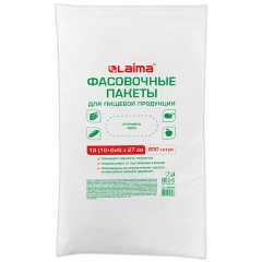 Изображение товара Фасовочные пакеты LAIMA 18x27 см, 600 шт. экологически чистый ПЭНД