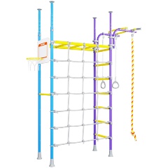 Изображение товара Детский спортивный комплекс Romana R4 (01.40.7.06.490.03.00-66) сиренево/голубой