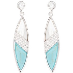 Изображение товара Серьги Fiore Luna AP3726.2 BL с кристаллами для женщин