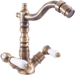 Изображение товара Смеситель для биде Morava retro MK520.5/9SM Rav Slezak бронза латунь монолитный дизайн