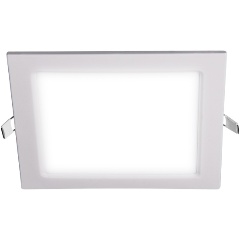 Изображение товара Светильник светодиодный PPL-S WH 12Вт 6500К IP40 170мм ДВО встраив. ультратонкий квадрат JazzWay 5008366A