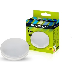 Изображение товара Ergolux LED-GX53-9W-GX53-3K