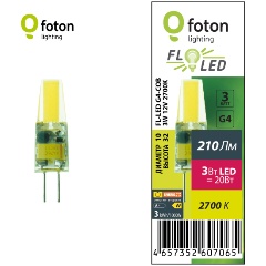   FOTON FL LED SOLO ELLIPSE  12W 4200K  IP65 1080 12 165 80 50