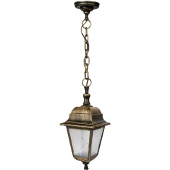 Изображение товара Подвесной уличный светильник Camelion PP4205 черный/бронза