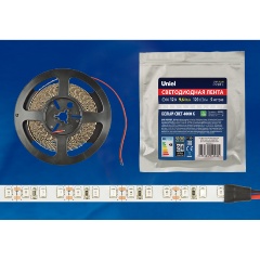 Изображение товара Светодиодная лента ULS-M13-2835-120LED/m-8mm-IP20-DC12V-9,6W/m-5M-4000K PROFI Гибкаяна самоклеящейся основе. Катушка 5м. в герметичной упаковке. Белый