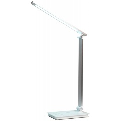 Изображение товара Светильник настольный Ultraflash UF-834 C01 белый Led 8Вт, 5 ССТ, диммируемый, ночник, таймер, зарядка